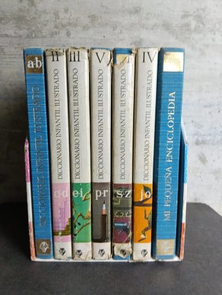 Enciclopedia Infantil Ilustrada Vintage