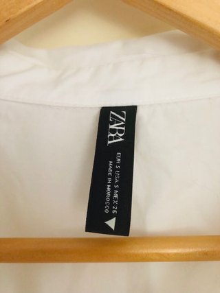 Vestido Zara Blanco