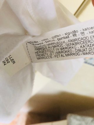 Vestido Zara Blanco