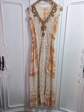 Vestido Boho Chic Ibicenco Largo NUEVO