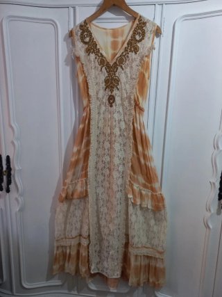 Vestido Boho Chic Ibicenco Largo NUEVO