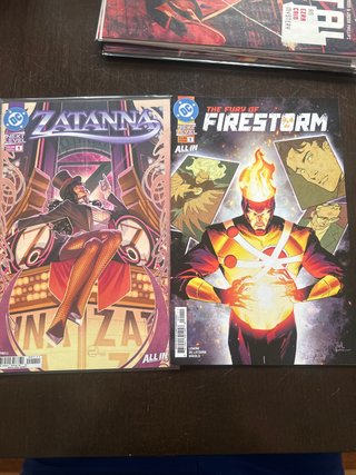 #Zatanna Next Level y #1 The fury of Fire Storm