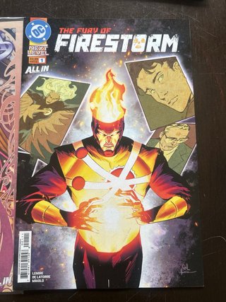 #Zatanna Next Level y #1 The fury of Fire Storm