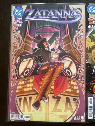 #Zatanna Next Level y #1 The fury of Fire Storm