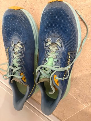 Hoka Mach 6 Zapatillas Running Azul/Verde 44’5