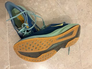 Hoka Mach 6 Zapatillas Running Azul/Verde 44’5