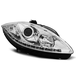 Faros Delanteros DRL Cromados para SEAT León y Alt
