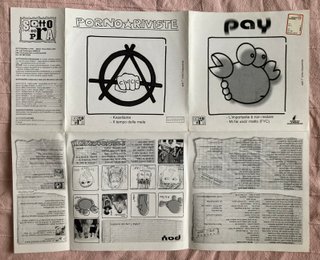 Porno Riviste / Pay - Split (7", Clear vinyl) Punk