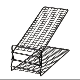 Zapatero Metálico Ikea Negro, 28 unidades dobles