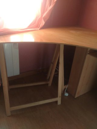 Escritorio Rinconero Grande Madera