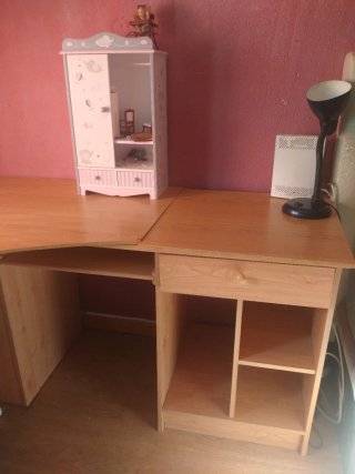 Escritorio Rinconero Grande Madera
