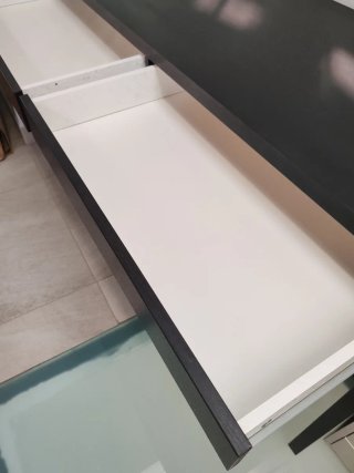 Escritorio Ikea Micke Negro 142x50