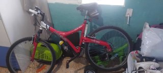 Bicicleta de Montaña Roja
