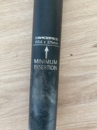 Tija RaceFace 31.6 x 375mm