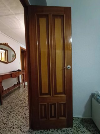 Puertas Vintage Madera Cristal Ámbar