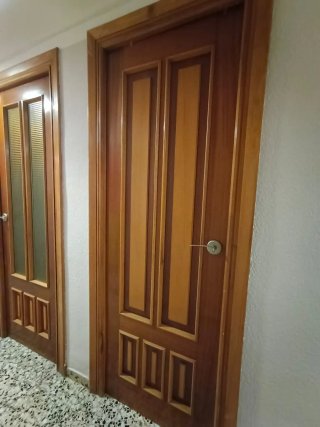Puertas Vintage Madera Cristal Ámbar