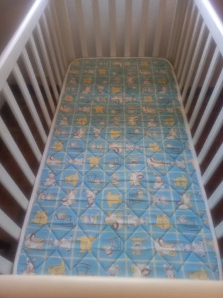 Cuna de bebé con colchon en muy buen estado
