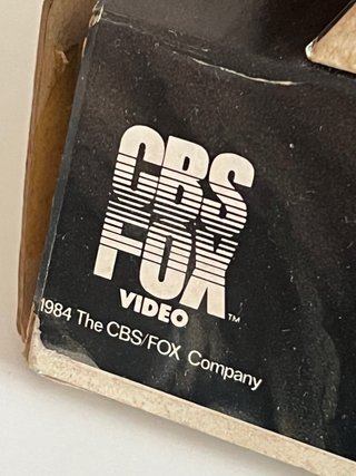 La Guerra de las Galaxias display VHS CBS FOX
