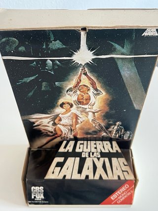 La Guerra de las Galaxias display VHS CBS FOX