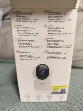 Cámara Seguridad 4K