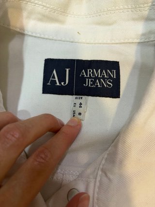 Chaqueta vaquera vintage armani original