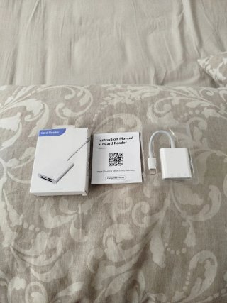 Adaptador Lector Tarjetas iPhone