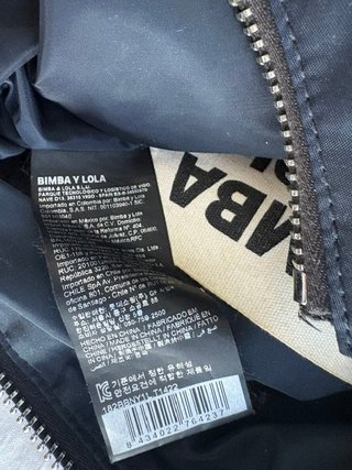 Bolso Bimba y Lola azul oscuro