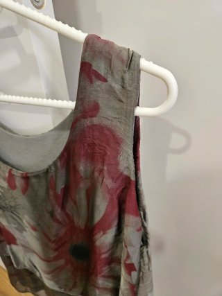 Camiseta de mujer estampada de flores – Talla M/L