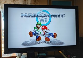 Mario Kart Wii con 2 volanti
