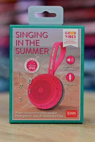 Speaker Legami resistente acqua rosa grigio