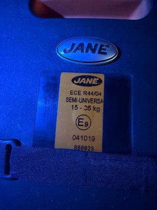 Silla coche Jane 15-36kg isofix