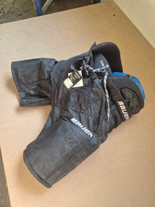 Pantalón Hockey Bauer Talla XL Negro