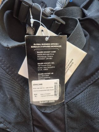 Pantalón Hockey Bauer Talla XL Negro
