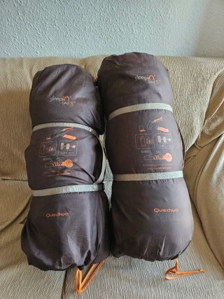 2 Sacos de Dormir Quechua Sleepin 5°