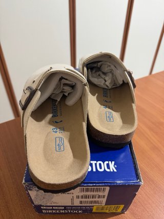 Birkenstock Boston Beige