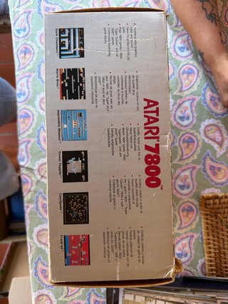 Consola Atari 7800 Completa