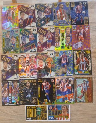 Cartas de Futbol Atlético Madrid