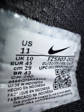 Zapatillas Nike Air Phoenix Negras Rojas