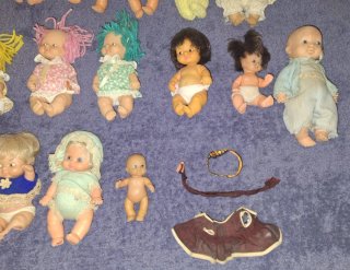 Lote Muñecas Antiguas Años 70
