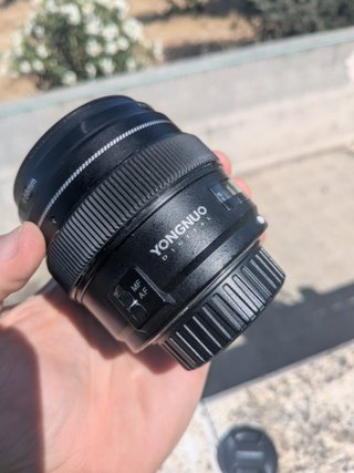 Lote de tres primes para Nikon