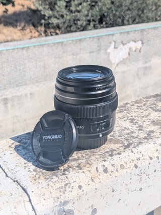 Lote de tres primes para Nikon