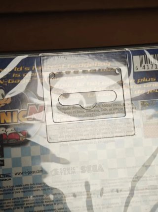 Sonic n Nokia n gage nuovo sigillato
