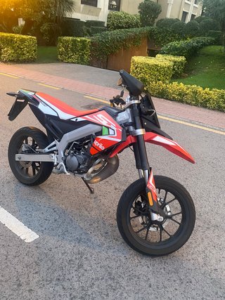 Aprilia SD50 Enduro Roja/Plata