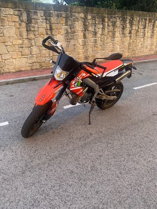 Aprilia SD50 Enduro Roja/Plata