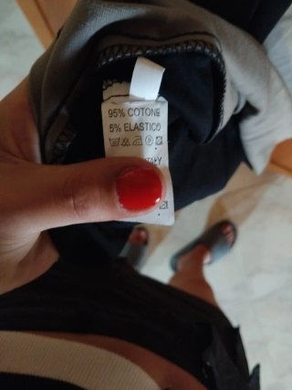 Vestito bicolore nero e grigio