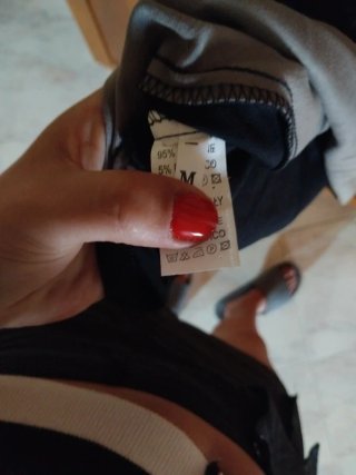Vestito bicolore nero e grigio