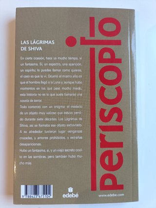 Libro las Lágrimas de Shiva