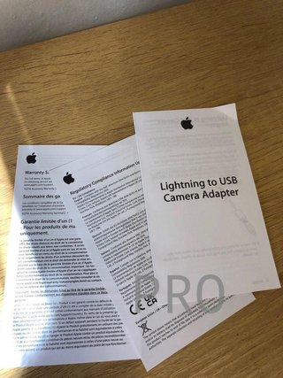 Camara Adaptador USB Apple