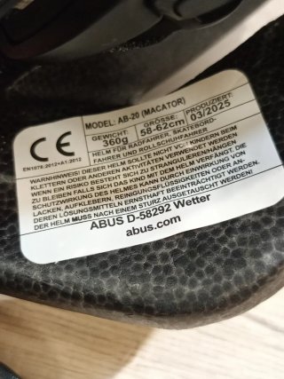 Casco bicicleta ABUS Macator Talla L (58-62cm)