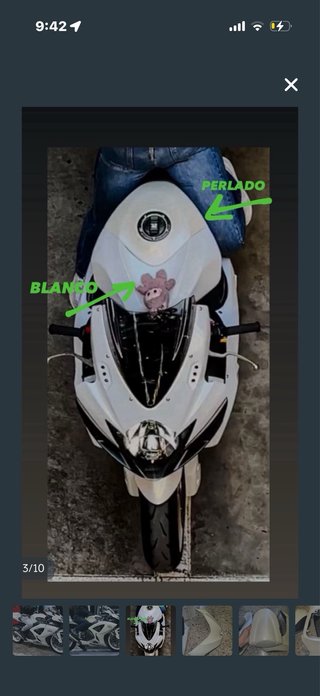 Carenado Suzuki GSXR 600 K7 2007